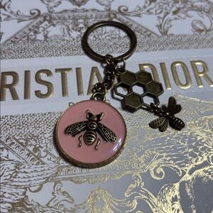 Gucci bee keychain upcycled